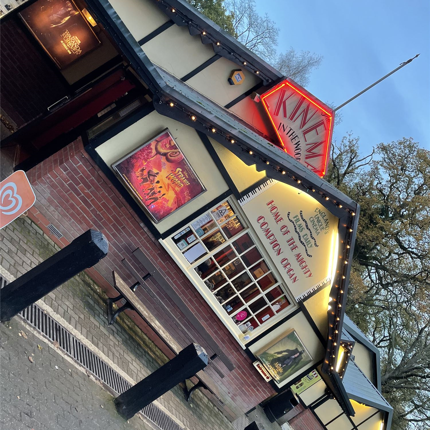 kinema in the woods, woodall spa